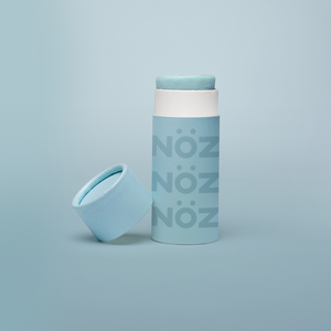 NÖZ stick sunscreen in the color blue