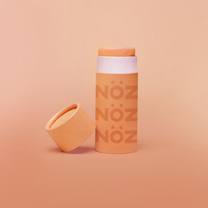 NÖZ stick sunscreen in the color orange